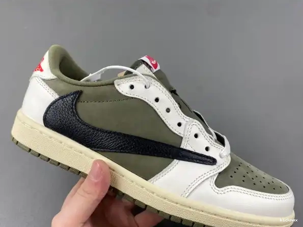 Cheap OG TRAVIS JORDAN X OLIVE AIR DM7866-200 MEDIUM LOW SCOTT 1 0328